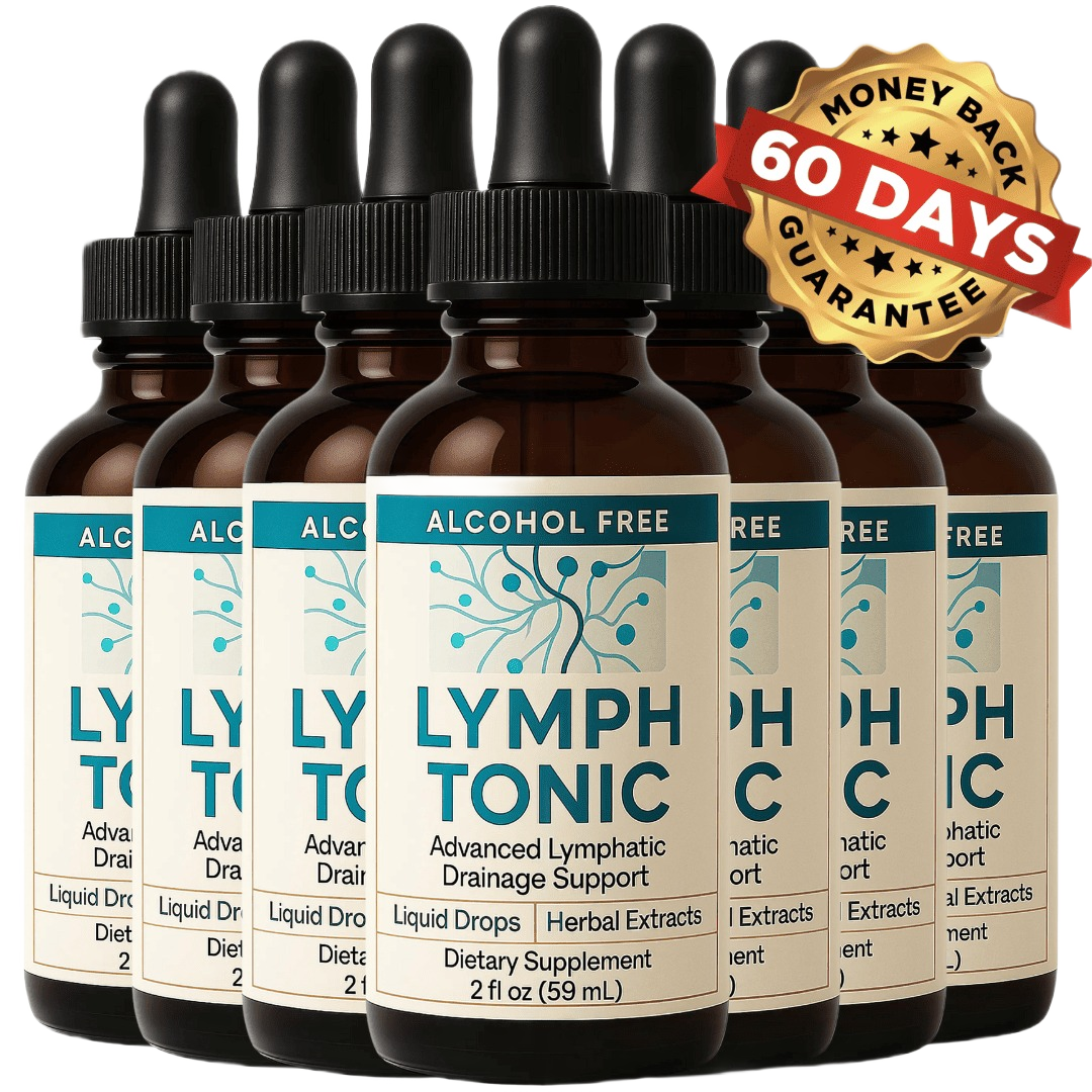 Lymph Tonic 6 bottle 180 day supply best value bundle